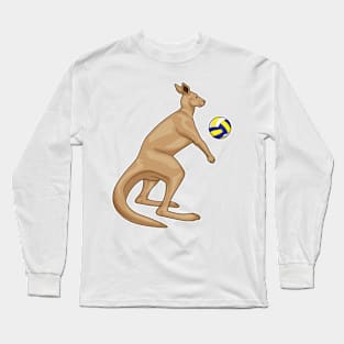 Kangaroo Volleyball player Volleyball Long Sleeve T-Shirt